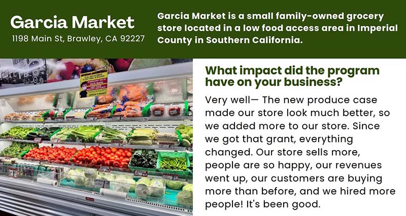 grantee spotlight Garcia Market